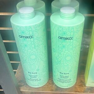 Amika The Kure Bond Repair Shampoo & Conditioner Liter Duo
